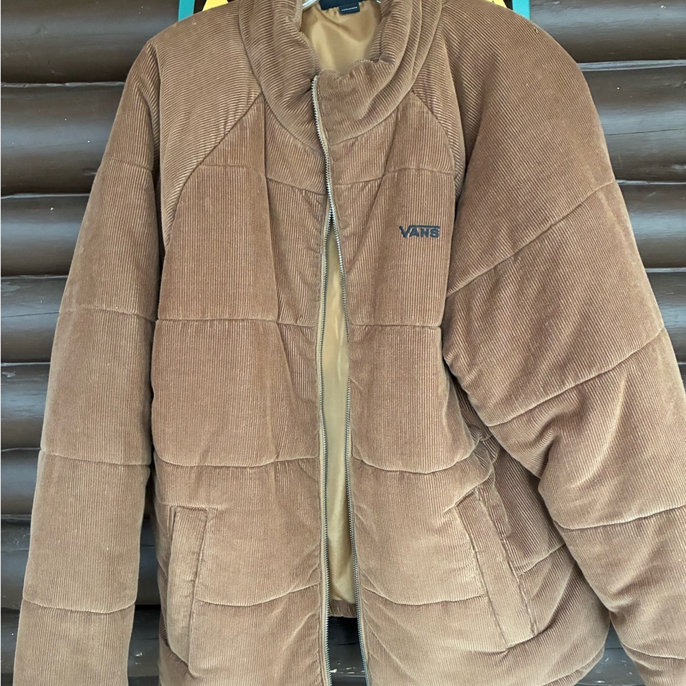 Vans woman’s  Brown Puffer Jacket